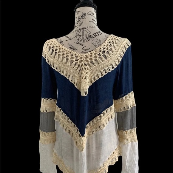 Women's medium boho Blouse - Picture 5 of 7